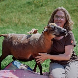 Landwirtin Andrea Göhring arbeitet mit ihren Tieren auch als Therapeutin