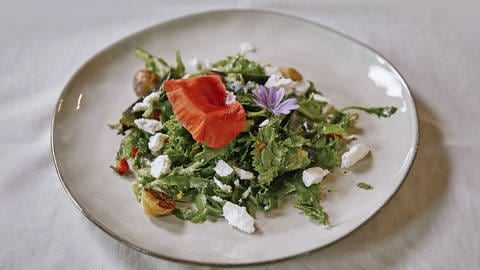 Weingartensalat mit Feta