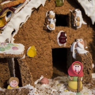 Kartoffellebkuchen im Lebkuchenhaus