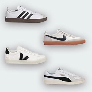 Adidas Sambas und vier vergleichbare Modelle von Adidas (Deichmann), Puma, Nike und Veja