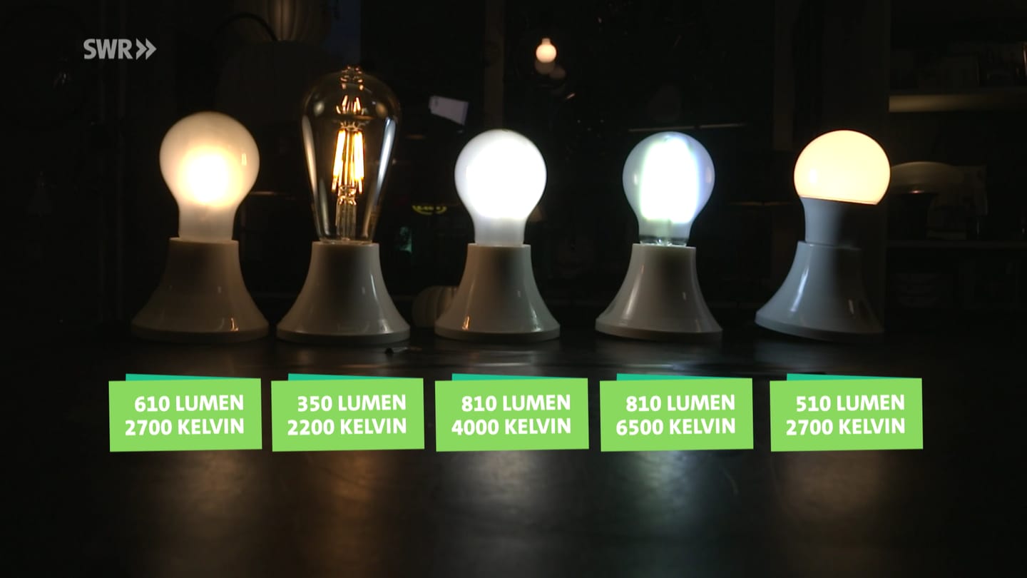 Wie nachhaltig sind LED-Lampen wirklich? - Marktcheck - TV