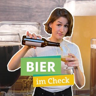 Katharina Röben checkt Bier.